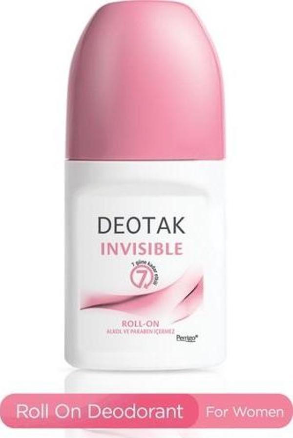 Deotak Invısıble Kadınlar Için Deo Roll-On 35 Ml - Image 1