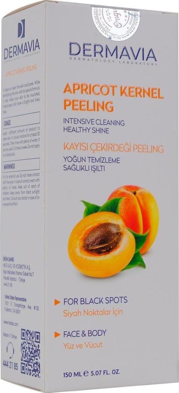 Siyah Noktalar İçin Yüz & Vücut Kayısı Çekirdiği Peeling Yoğun Temizleme 150 Ml - Image 1