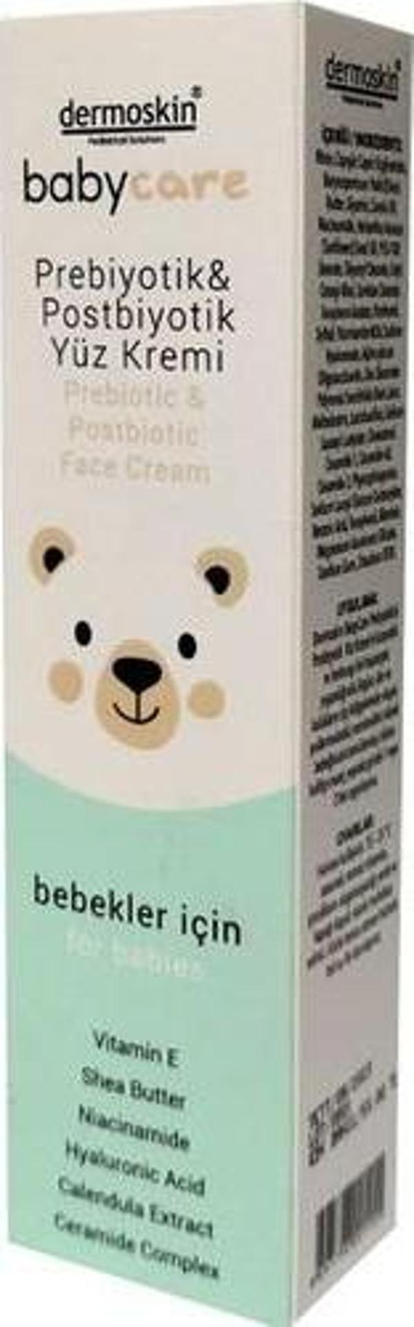 Dermoskin Babycare Prebiyotik Ve Postbiyotik Yüz Kremi 50 ml - Image 1