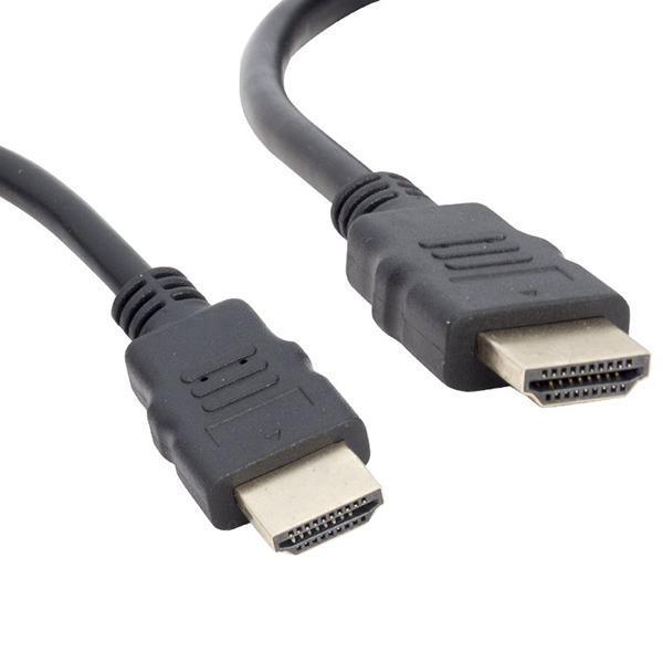 PLASTİK DÜZ SİYAH 3 METRE HDMI KABLO POŞETLİ  GO50605197870 - Image 1