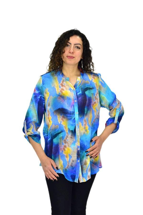 Kadın Uzun Kol Gömlek BGL-ST04662 - Image 1