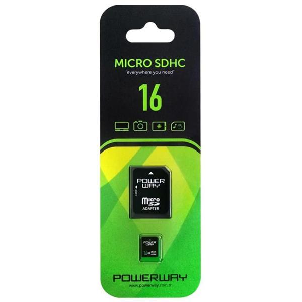POWERWAY PWR-16 16 GB MICRO SD HAFIZA KARTI  GO50607688430 - Image 1