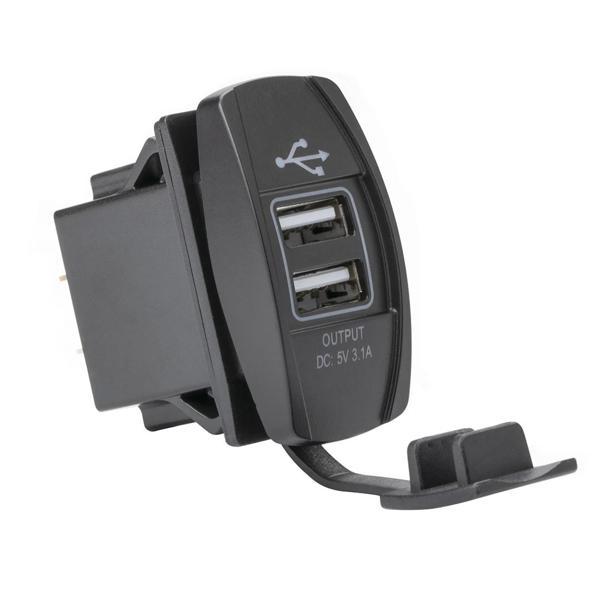 IC-266-C-3 MARİN TİP 2Lİ USB 5V 3.1A 12-24V (5060) - Image 1