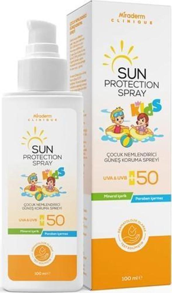 Miraderm Sun Kids Çocuk Güneş Koruyucu Krem Spf+50 - Image 1