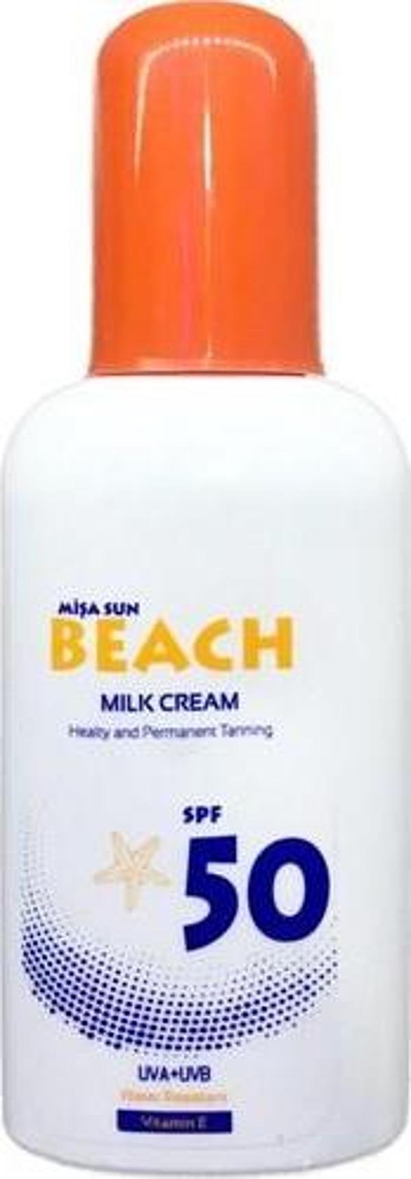 Mişa Beach 50 Faktör Güneş Kremi - Image 1