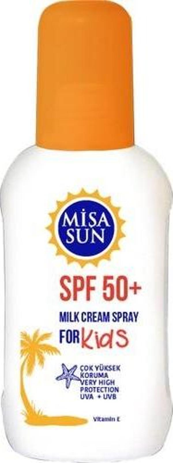 Mişa Sun Spf 50+ Güneş Sütü Krem Spray Çocuk 200 Ml - Image 1