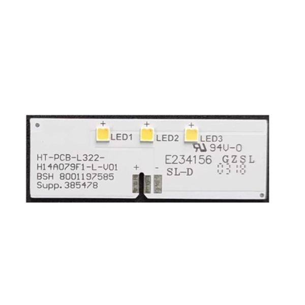 BUZDOLABI İÇ AYDINLATMA LEDİ LD79 HT-PCB-L322-H14A079B-L-V01 3 ÇİPLİ (5060) - Image 1
