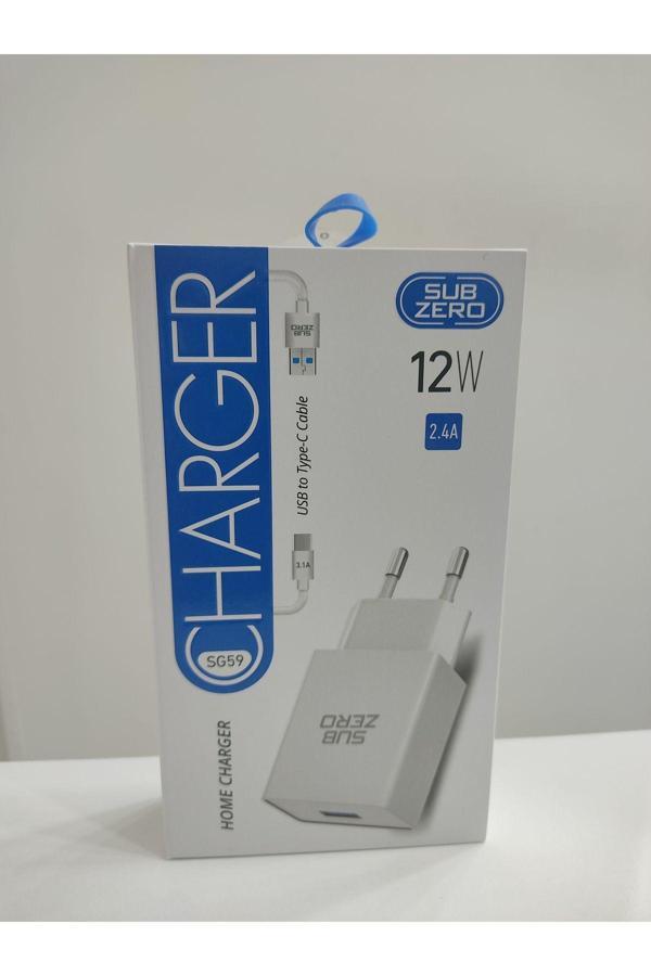 Subzero Sg59 12W Usb Uyumlu Type-C Şarj Seti - Image 1