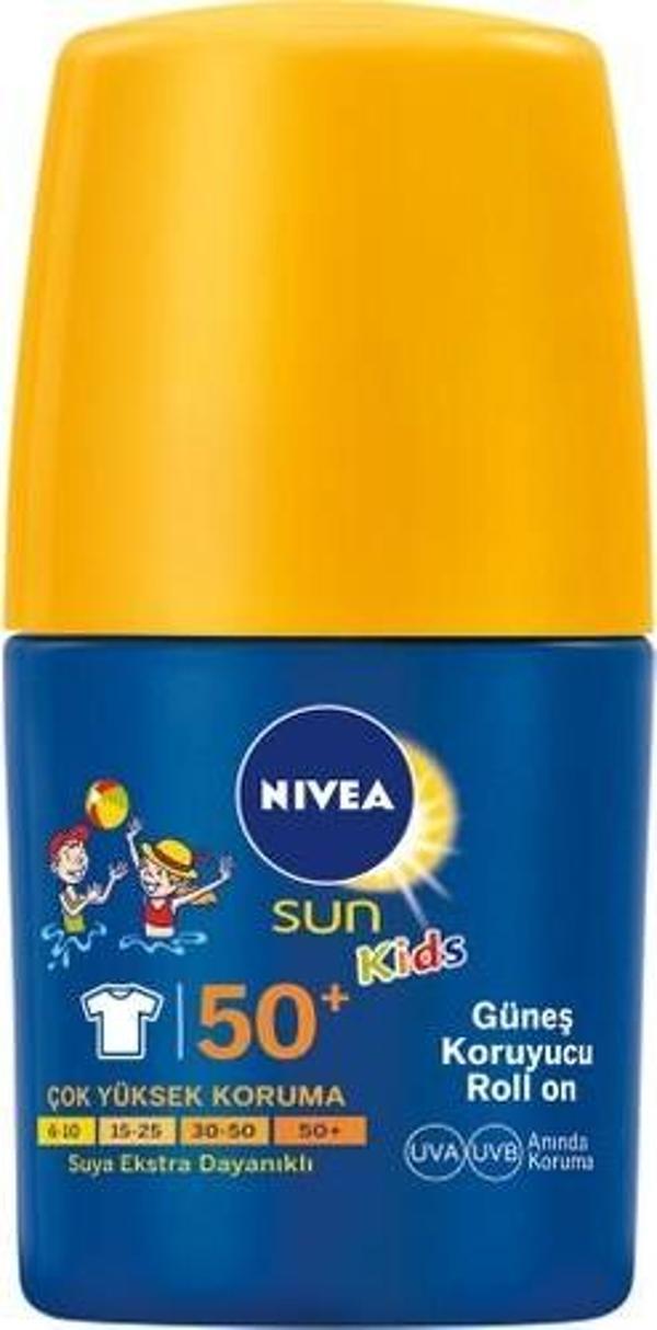 Nivea Nsun Çocuk Roll-On Gkf 50+ - Image 1