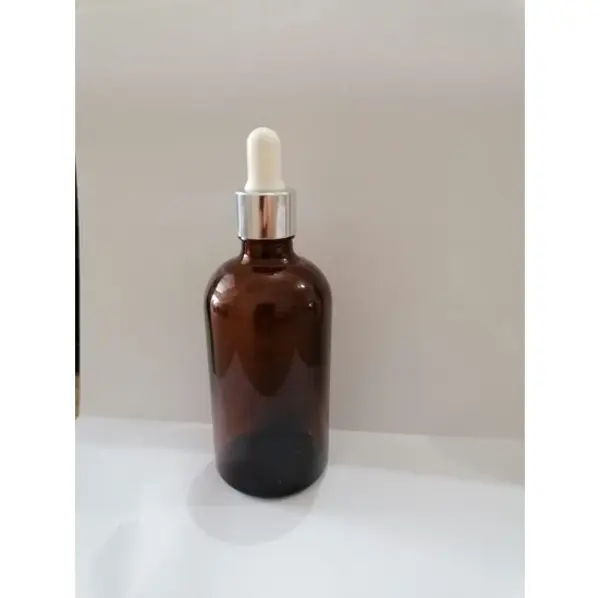 Ziylan 100CC Kahverengi Cam Damlalıklı Şişe,medikal Şişe, 50 adet - Image 1
