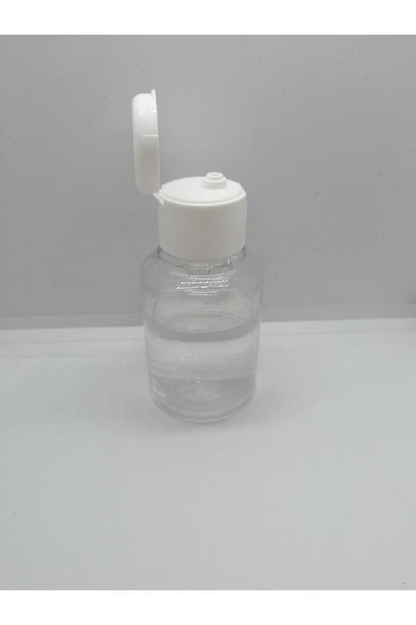 Dezenfektan Şişesi, 100ml, Plastik Şişe, 50 Adet, Boş Şişe, Açmalı Kapak Şişe - Image 1