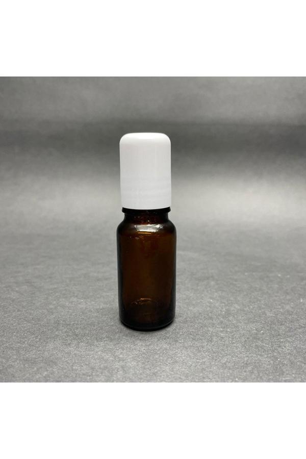 10 Cc Amber Cam Roll-on Şişesi - 10 Ml Çelik Bilyeli Şişe - Cam Roll On Şişe - Cam Şişe (102 Adet) - Image 1