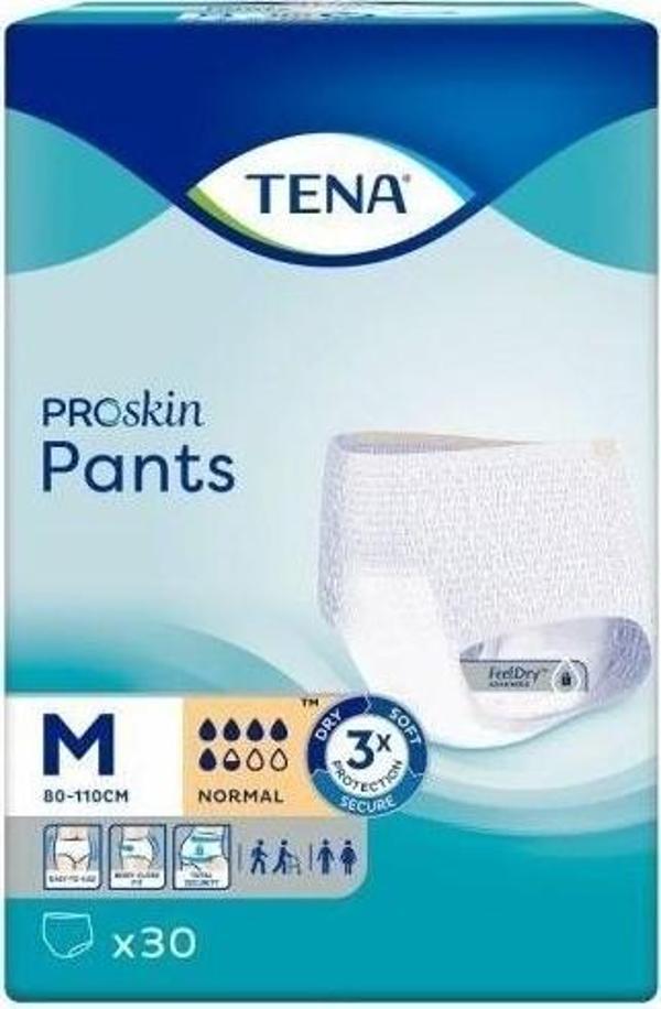 Tena 5,5 Damla Emici Külot Medium (Orta Boy) 30'Lu 1 Paket - Image 1
