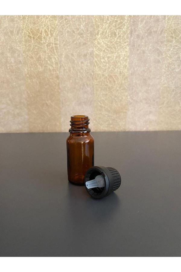 10 Ml Amber Şişe Içten Damlalıklı 50 Adet - Image 1