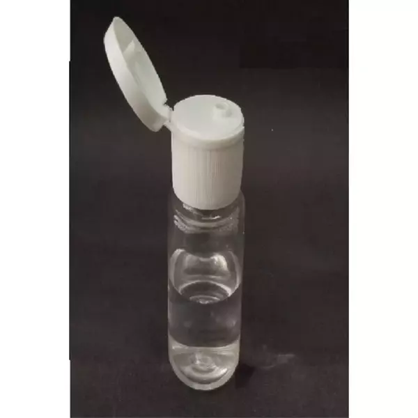 Ziylan 50ML Şeffaf Plastik Şişe+Fliptop Kapak,dezenfektan Şişesi,açmalı Kapak,boş Şişe,50 Adet - Image 1