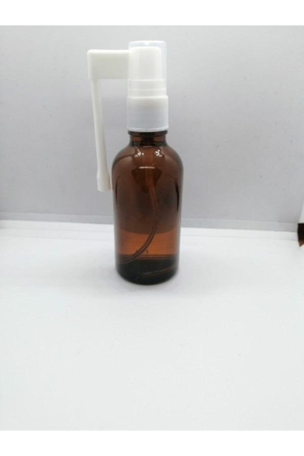 20cc Kahverengi Ağız Sprey Cam Şişe,amber Şişe,50 Adet - Image 1