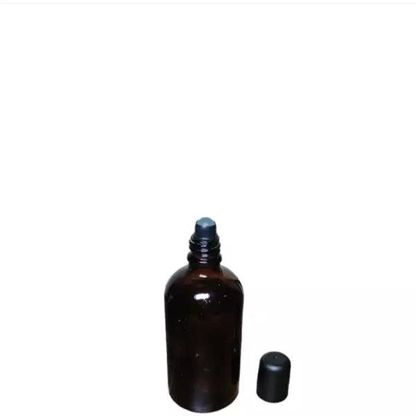Ziylan 50 cc Kahverengi Cam Roll-On Şişesi -50 ml  Şişe - Cam Roll On Şişe - Cam Şişe (50ADET ) - Image 1
