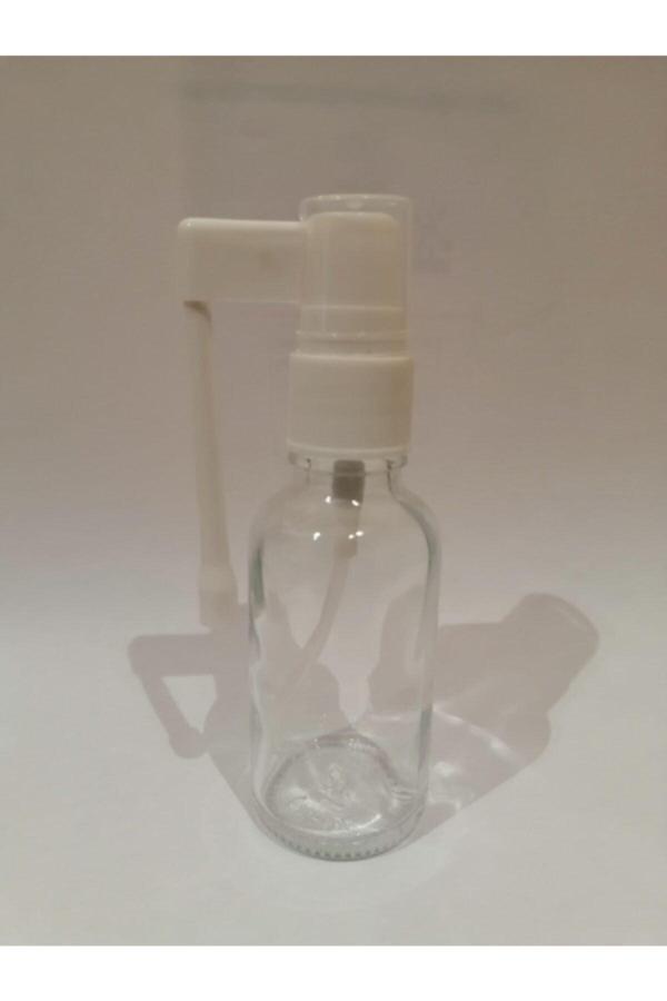 10cc Şeffaf Ağız Spreyli Cam Şişe,medikal Şişe,100 Adet - Image 1