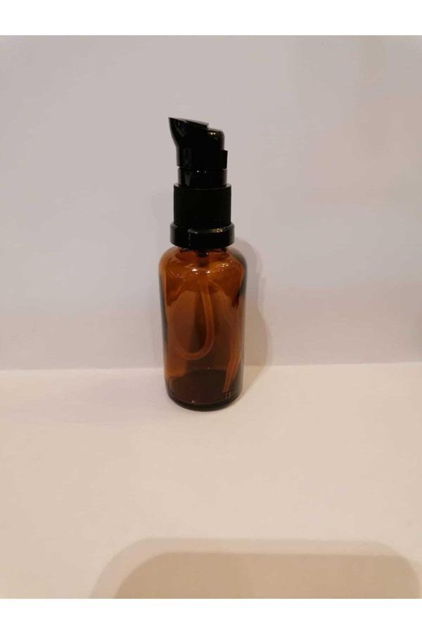 30cc 100 Adet Serum Pompalı Şişe,kahverengi - Image 1