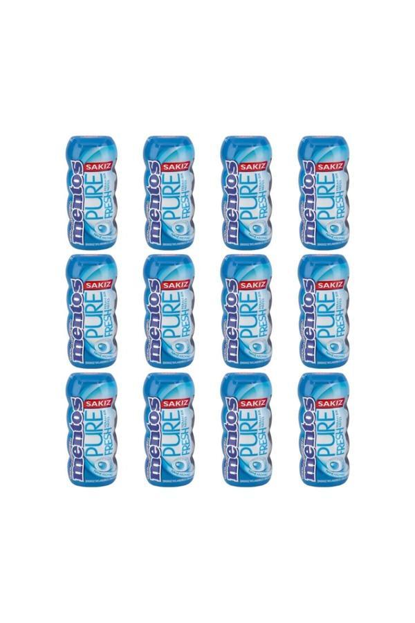 Pure Fresh Nane Aromalı Şekersiz Tatlandırıcılı Draje Sakız 30 G X 12 Adet - Image 1