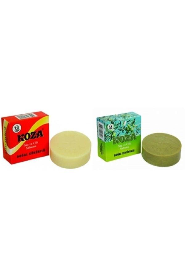 Doğal Kükürtlü Ve Zeytinyağlı Saç Ve Cilt Sabunu 100 G 2 Li Set - Image 1