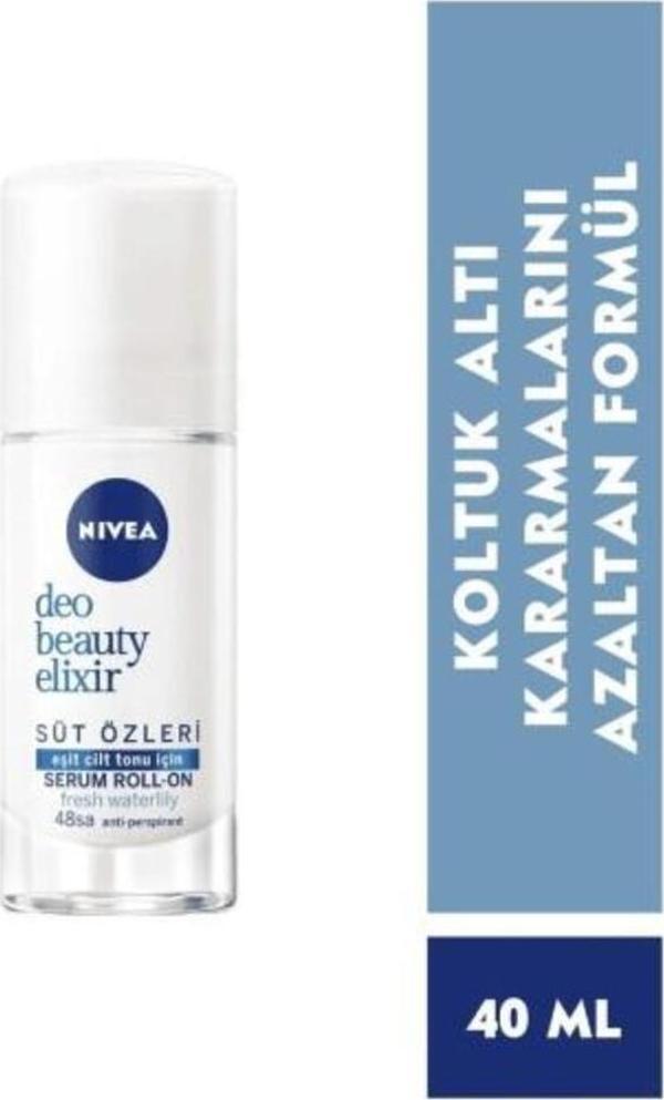 Beauty Elixir Fresh Waterlily Kadin Roll On Deodorant, 40 Ml - Image 1