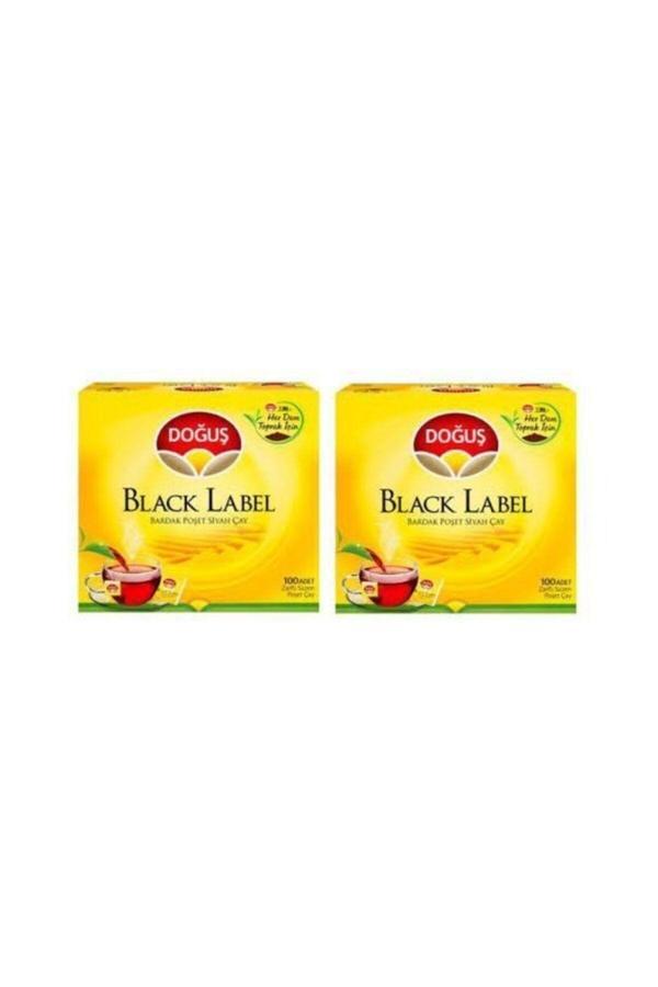 Black Label Bardak Poşet Siyah Çay 100'lü 2 Adet - Image 1