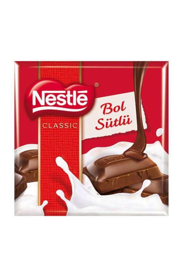 Classic Sütlü Kare Çikolata 65 Gr Paket (6 Adet) - Image 1
