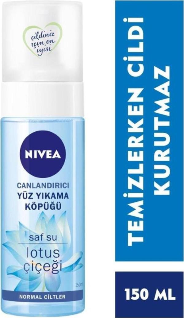 Canlandırıcı Yüz Yıkama Köpüğü 150ml, Derinlemesine Temizleme, Nemlendirici, Normal Ciltler - Image 1
