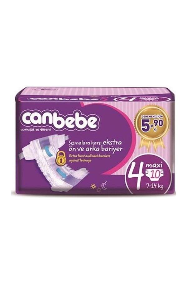 Bebek Bezi Deneme 4 Beden Maxi 10 Adet - Image 1