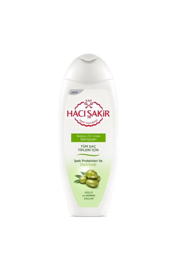HACIŞAKİR YENİLEYİCİ 3 ADET 2 Sİ 1 ARADA DOĞAL ZEYTİNYAĞI VE İPEK PROTEİNİ ÖZLÜ 500 ML - Image 1