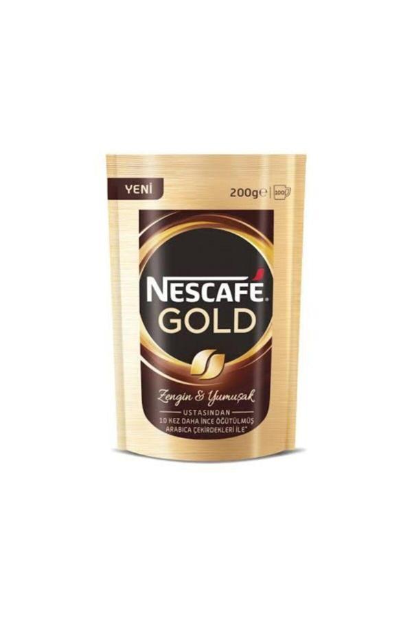 Gold Hazır Kahve 200 gr Poşet X 3 adet - Image 1