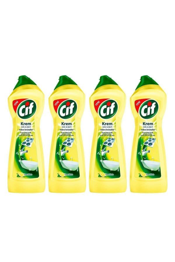 CİF KREM LİMON KOKULU 750 ML - 4'LÜ PAKET - Image 1