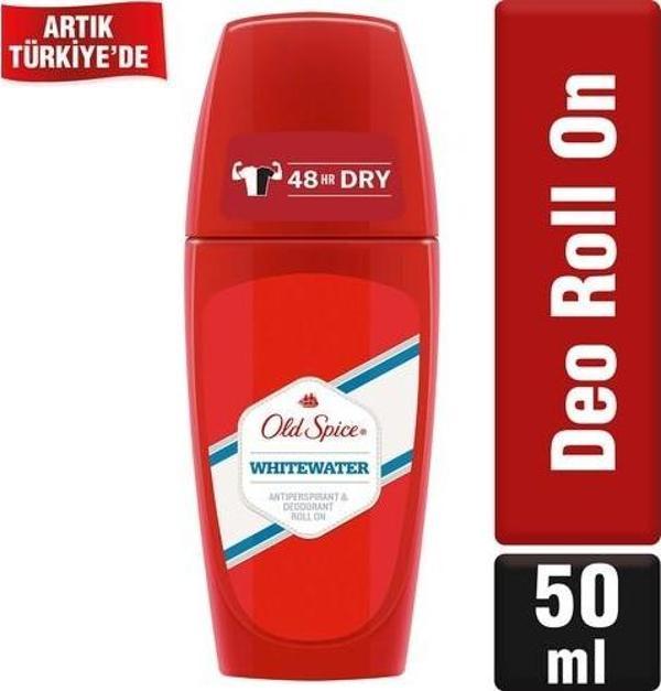 Old Spice Roll On Deodorant 50 Ml Whitewater - Image 1