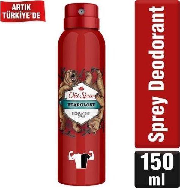 Old Spice Sprey Deodorant 150 Ml Bearglove - Image 1