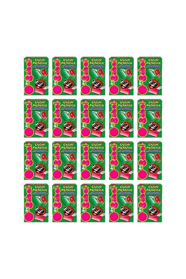 Çılgın Meyveler Karpuz Ve Çilek Aromalı Mega Draje Sakız 36 gr X 20 Adet - Image 1