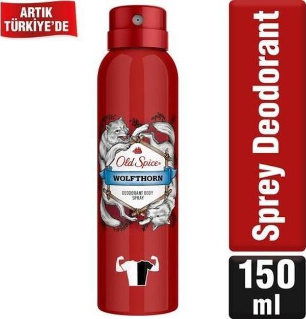 Old Spice Sprey Deodorant 150 Ml Wolfthorn - Image 1