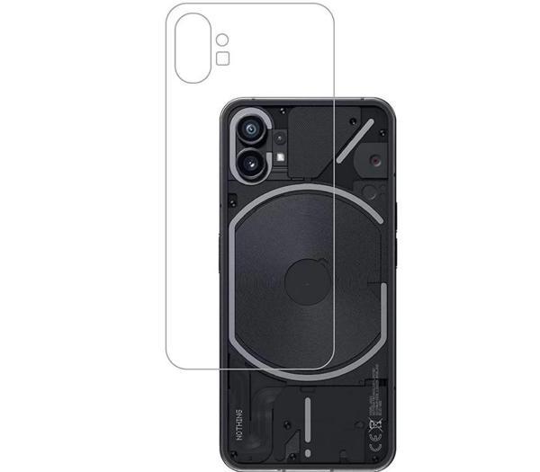 Nothing Phone 1 ile Uyumlu ŞEFFAF Arka Esnek Nano Koruyucu - Image 1
