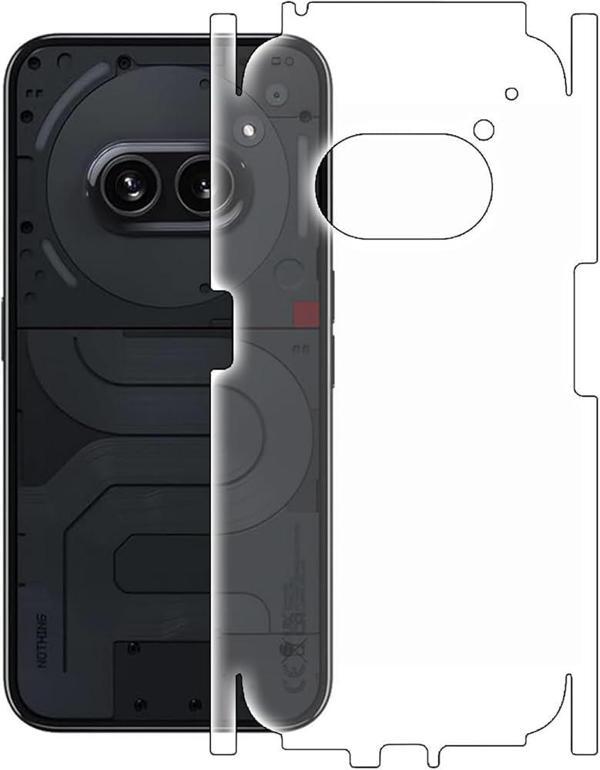 Nothing Phone 2a ile Uyumlu MAT TPU Arka Kaplama 360 - Image 1