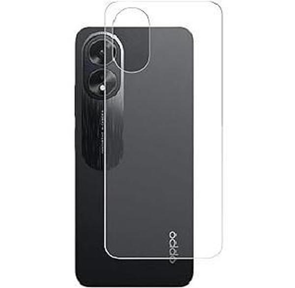 Oppo A18 Uyumlu MAT Arka Esnek Nano Koruyucu - Image 1