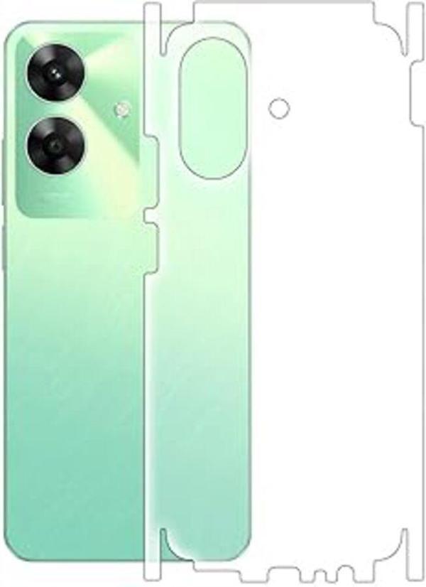 Realme C61 ile Uyumlu MAT TPU Arka Kaplama 360 - Image 1