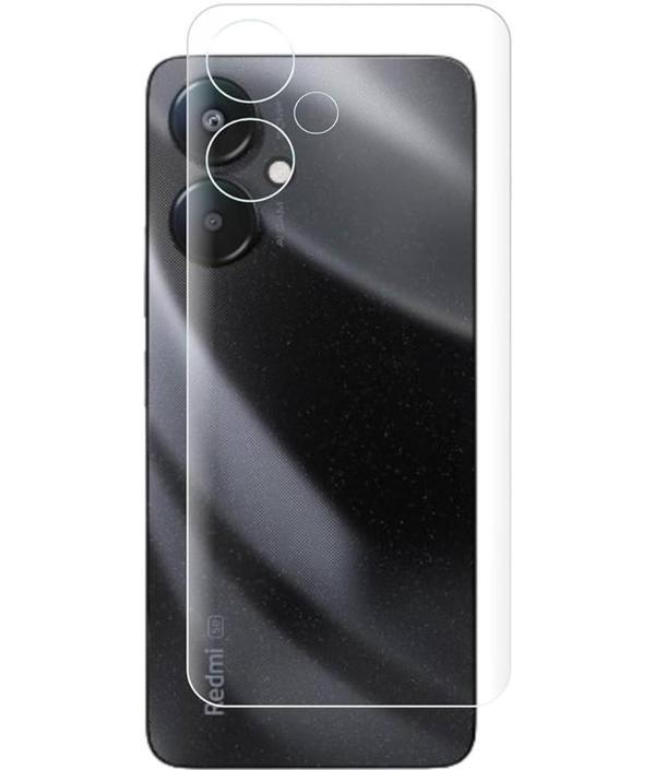 Redmi 13C ile Uyumlu Arka Kırılmaz MAT Esnek Nano Koruyucu - Image 1