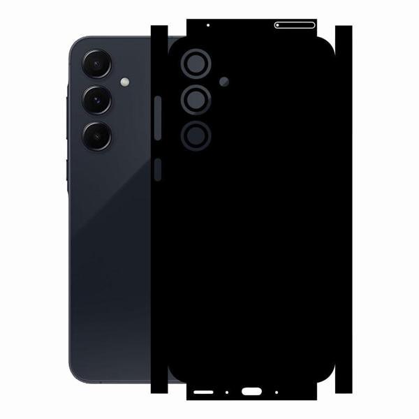 Samsung A35 ile Uyumlu Mat Siyah Arka Kaplama - Image 1