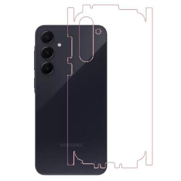 Samsung A35 ile Uyumlu MAT TPU Arka Kaplama 360 - Image 1