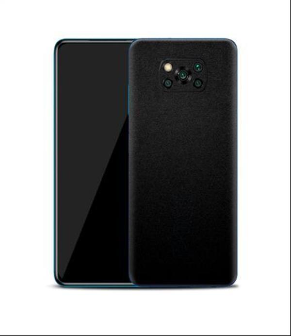 ECR POCO X3 NFC  Mat Siyah Arka Kaplama - Image 1