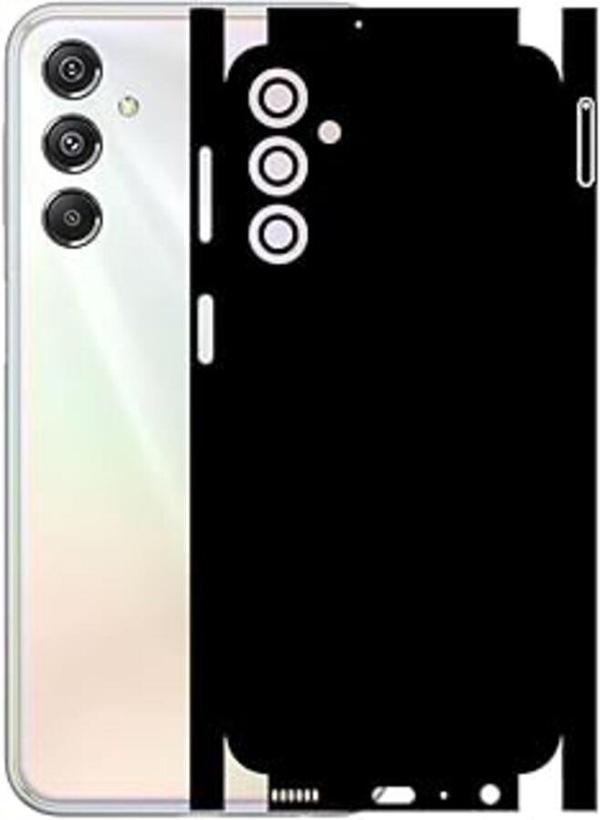 Samsung Galaxy M34 ile Uyumlu Mat Siyah Arka Kaplama - Image 1