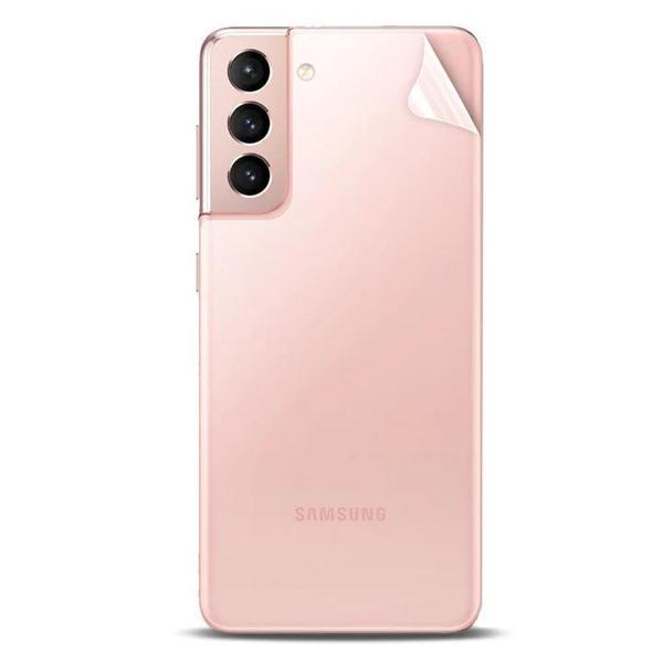 Samsung Galaxy S21 ile Uyumlu Arka Kırılmaz MAT Esnek Nano Koruyucu - Image 1
