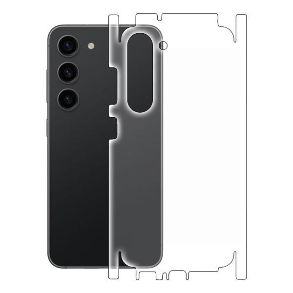 Samsung Galaxy S23 ile Uyumlu MAT TPU Arka Kaplama 360 - Image 1