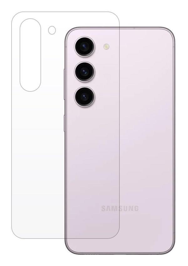 Samsung Galaxy S23 Uyumlu ŞEFFAF Arka Esnek Nano Koruyucu - Image 1