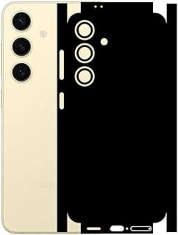 Samsung Galaxy S24 Plus ile Uyumlu Mat Siyah Arka Kaplama - Image 1